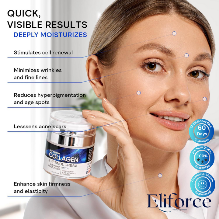 Womens Eliforce Day and Night Damage Repair Cream