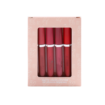 Luxury Lip Lacquer 6 PCs Matte  - No Stain