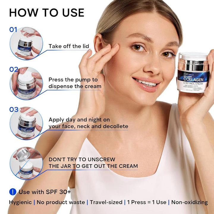 Womens Eliforce Day and Night Damage Repair Cream