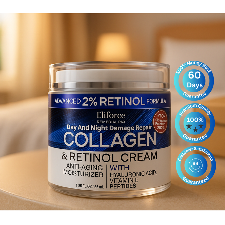 Womens Eliforce Day and Night Damage Repair Cream